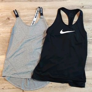 2 nike workout tops